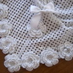 Çiçekli Bebek Battaniyesi 3 cicekli battaniye 3