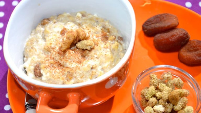 Kayısılı Bebek Kahvaltısı