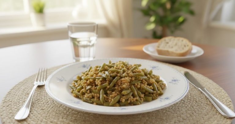 Bulgurlu Fasulye Tarifi