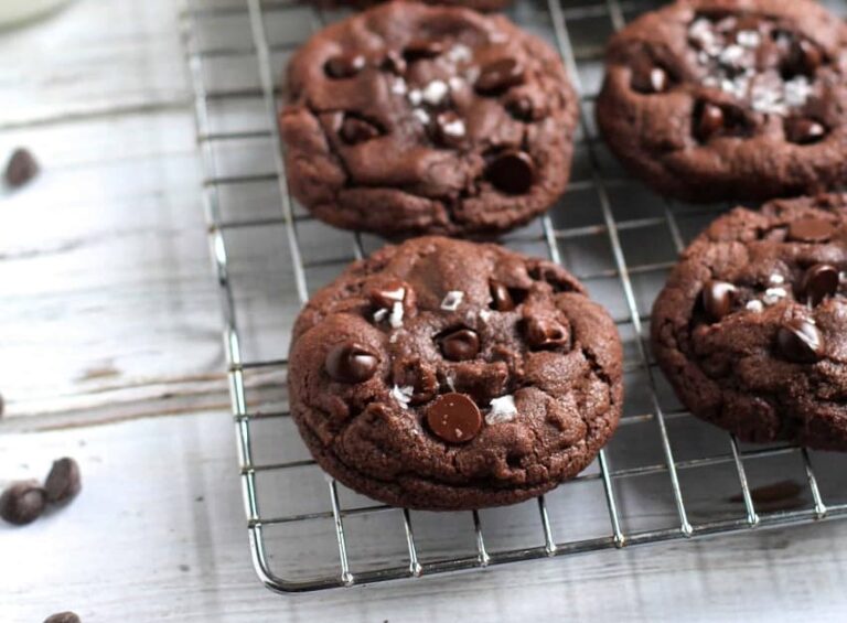 Bitter Çikolatalı Kurabiye