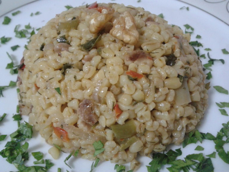Cevizli Bulgur Pilavı