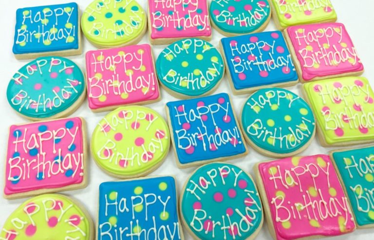 Doğum Günü Kurabiyeleri