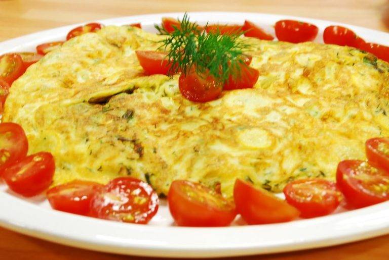 Kabaklı Omlet Tarifi