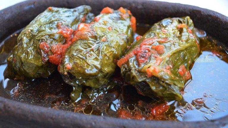 Pazılı Mezgit Sarma