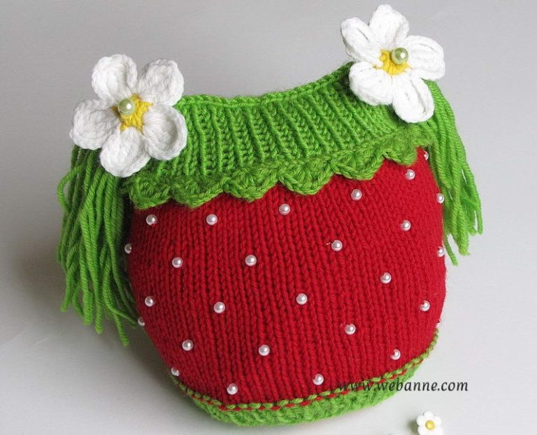 Çilekli Şapka Modeli