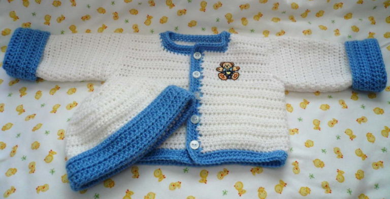 Tığ Örgüsü Hırka Örneği