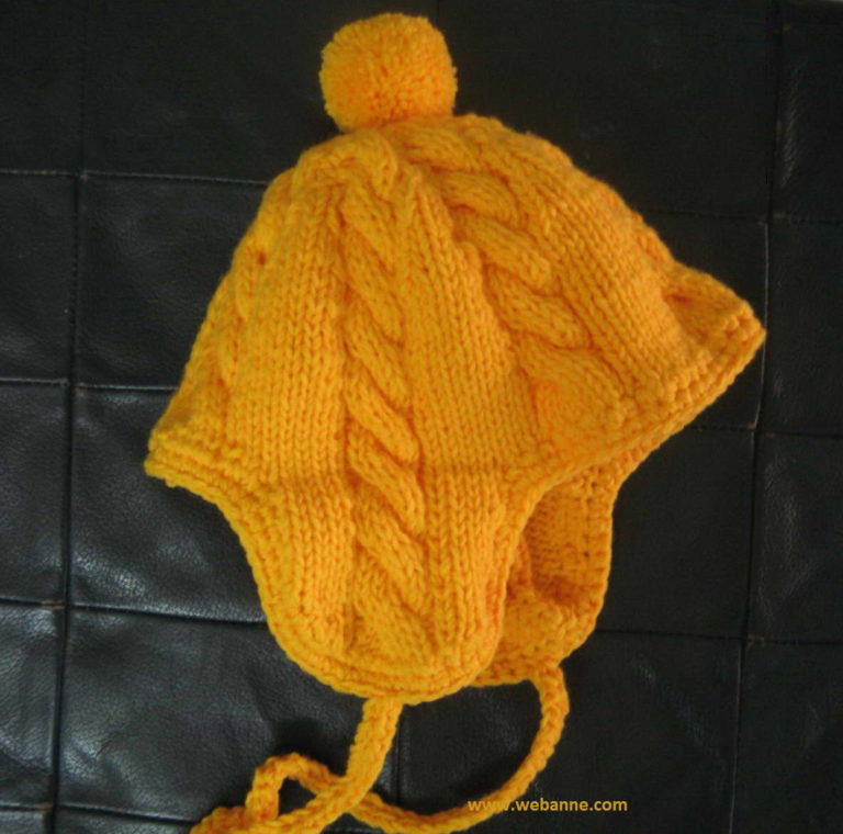 Kulaklıklı Şapka Modeli