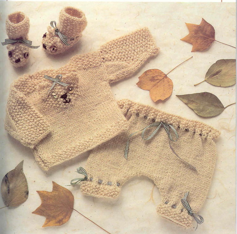 Ayıcıklı Bluz Pantolon Takımı