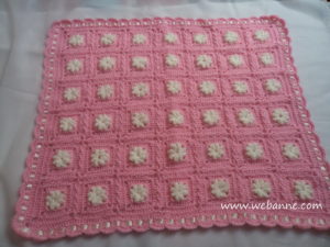 pembe beyaz battaniye 1