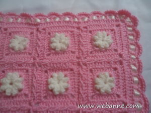 pembe beyaz battaniye 2