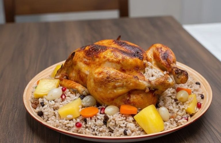 Fırında Tavuk Dolma Tarifi