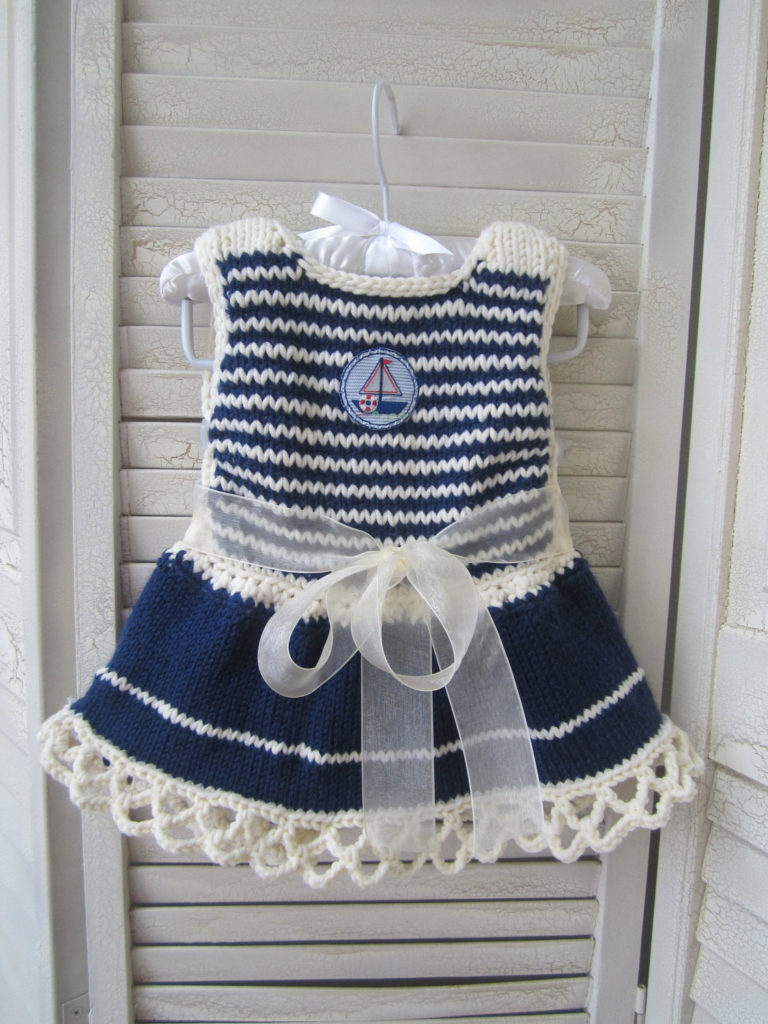 Yazlık Kız Bebek Örgü Elbise Modelleri