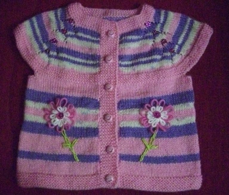 El Örgüsü Bebek Yelek Örnekleri