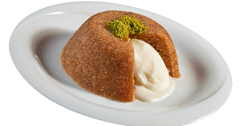 Dondurmalı İrmik Helvası