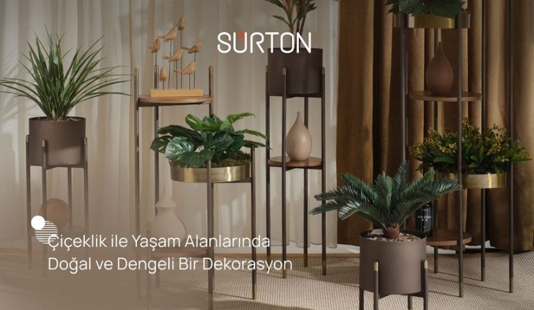 Çiçeklik ile Yaşam Alanlarında Doğal ve Dengeli Bir Dekorasyon